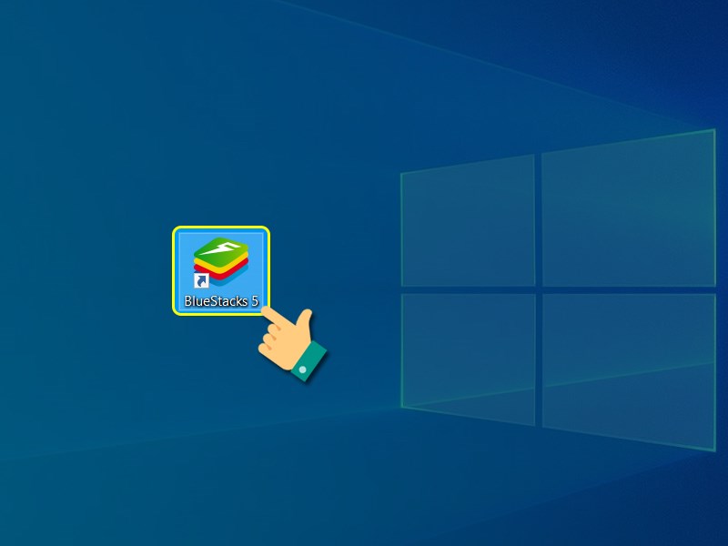 Hướng dẫn cài và đăng nhập BlueStacks bước 1