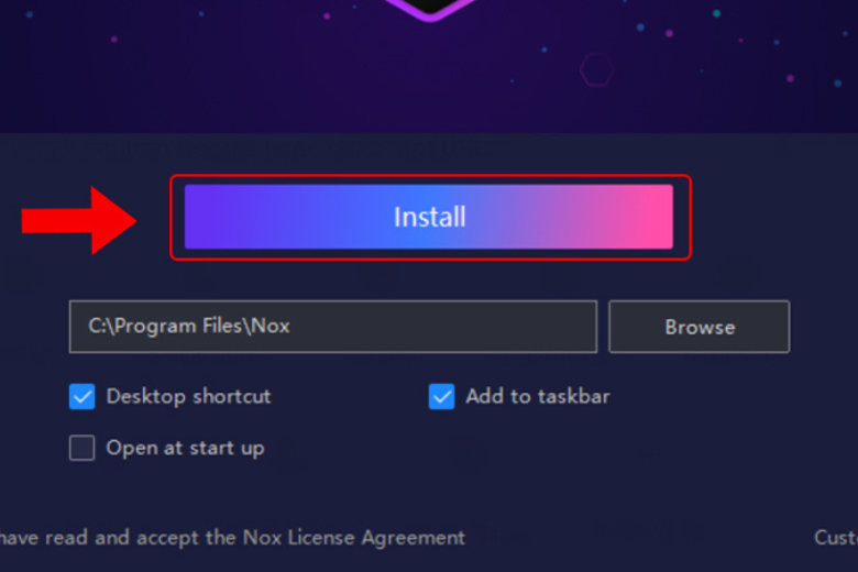 Tải NoxPlayer bước 2