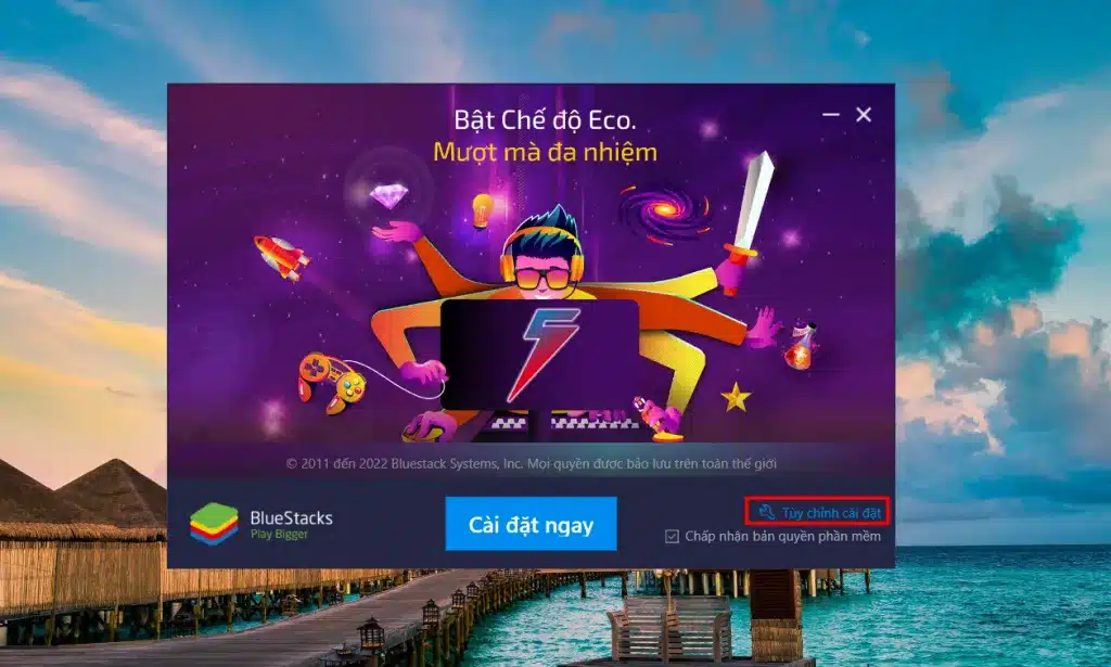 Hướng dẫn cài đặt BlueStacks 5 b3