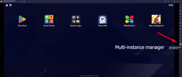 Hướng dẫn chơi 2 acc trên bluestacks chi tiết Bước 1