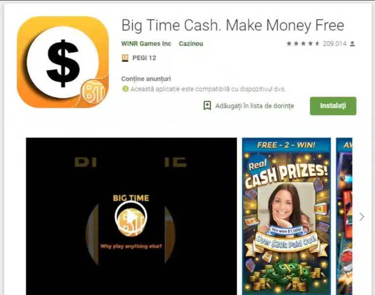 Lựa chọn Big Time Cash - Làm giàu không khó