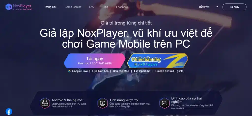 NoxPlayer - đắm chìm trong thế giới ảo đa nhiệm